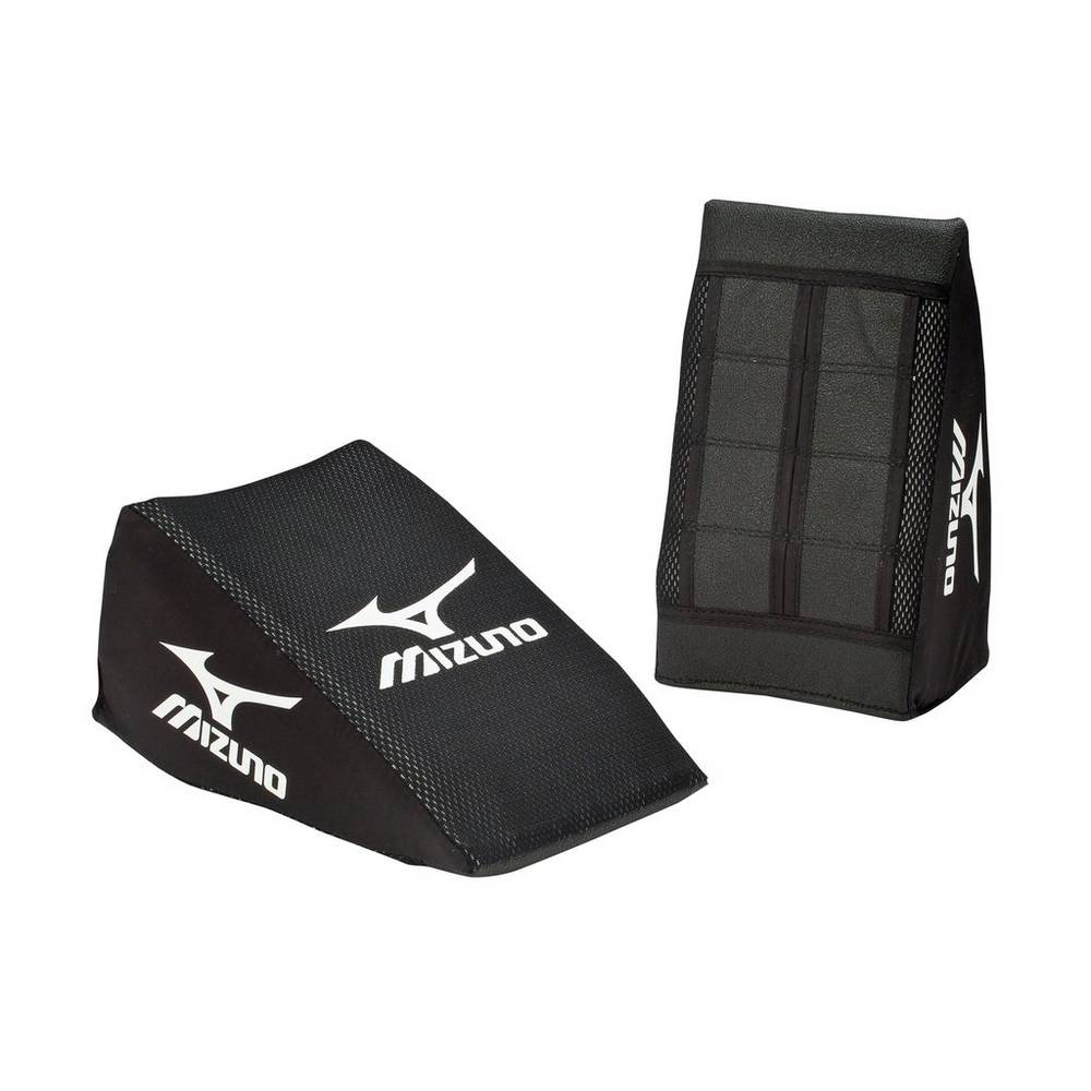 Mizuno Catcher’s (Large) Női Térdvédő Fekete PLV752480